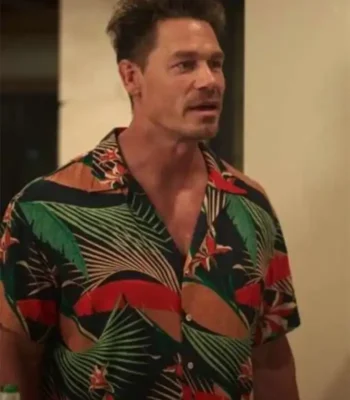 Vacation Friends 2 John Cena Tropical Print Shirt