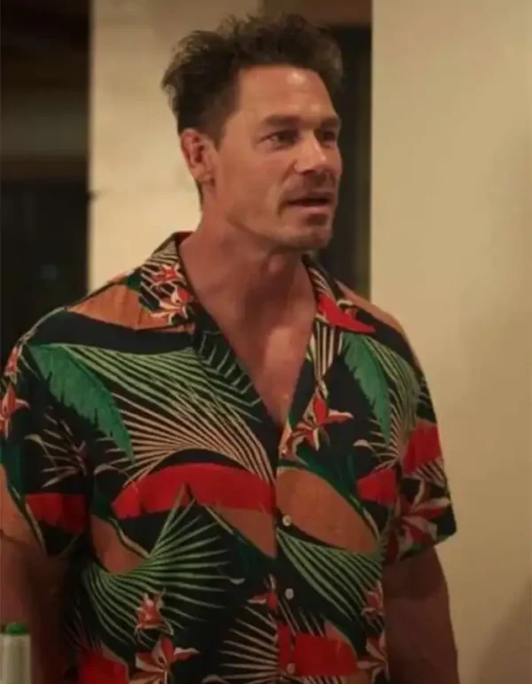 Vacation Friends 2 John Cena Tropical Print Shirt