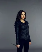 Vampire Academy Rose Hathaway Black Leather Jacket