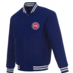 Varsity Detroit Pistons Royal Blue Wool Jacket