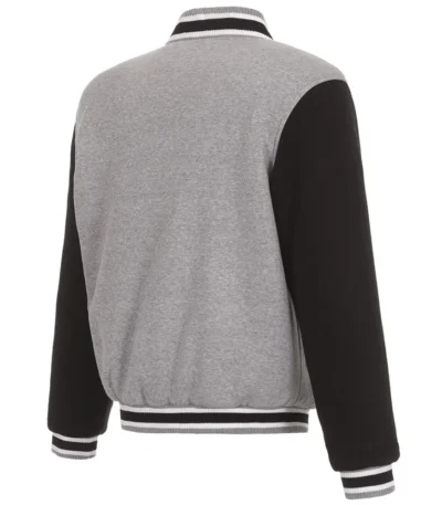 Varsity Gray-Black Jacksonville Jaguars Two-Tone Wool Jacket