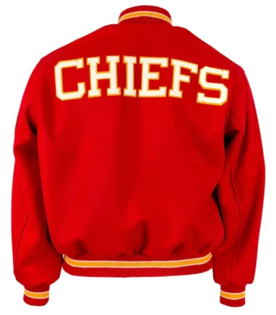 Varsity Kansas City Chiefs 1969 Red Wool Jacket