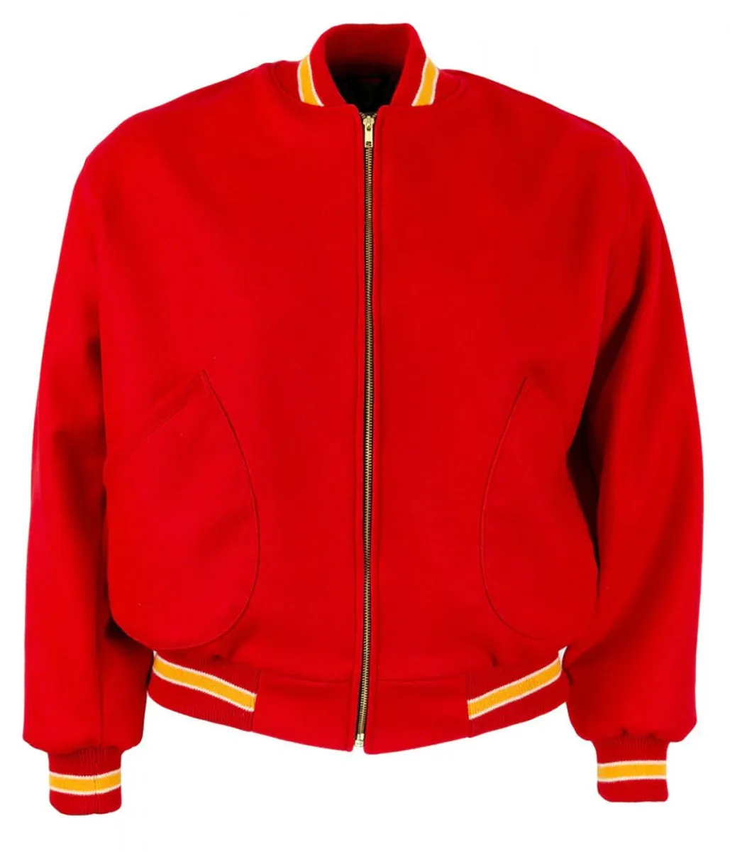 Varsity Kansas City Chiefs 1969 Red Wool Jacket Varsity Kansas City Chiefs 1969 Red Wool Jacket