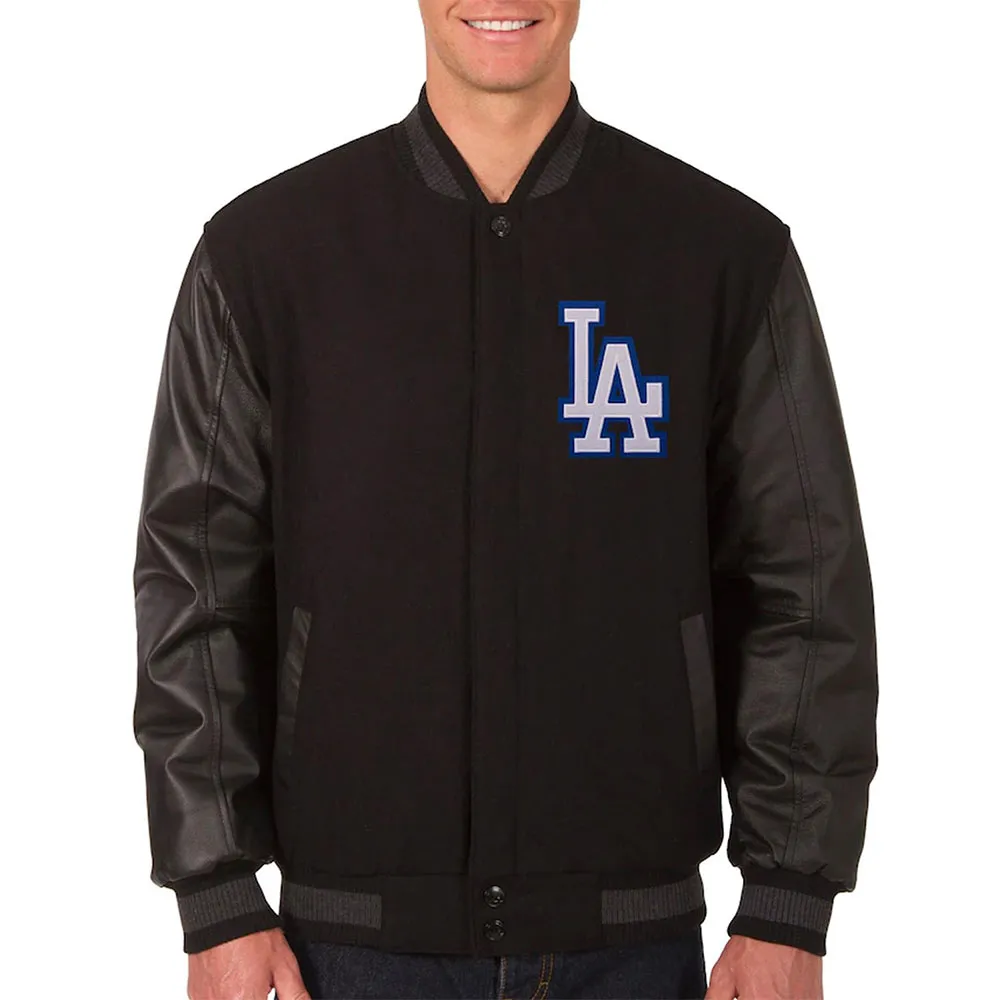Varsity LA Dodgers Black Jacket Varsity LA Dodgers Black Jacket