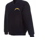 Varsity Los Angeles Chargers Navy Blue Wool Jacket