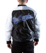 Varsity Los Angeles Dodgers Satin Tri-Color Jacket