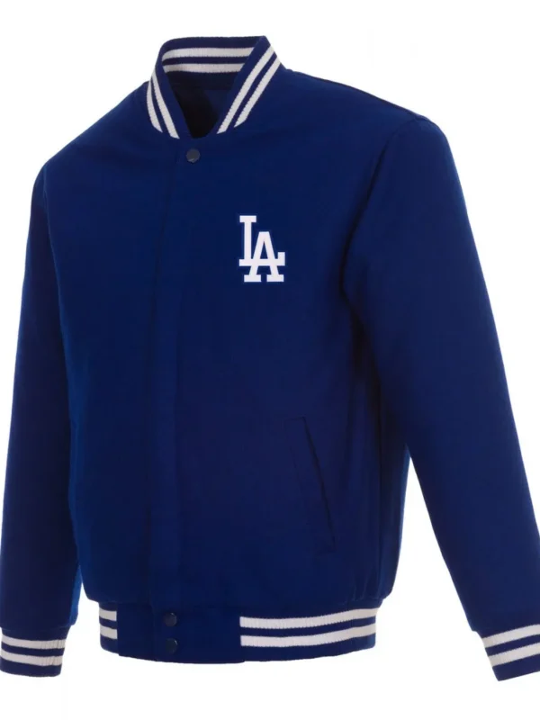 Varsity Los Angeles Dodgers Wool Royal Blue Jacket