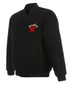 Varsity Miami Heat Black Wool Jacket