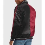 Varsity Miami Heat Red and Black Satin Jacket