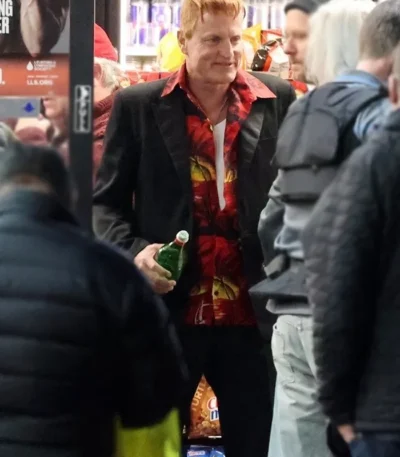 Venom 2 Cletus Kasady Black Cotton Blazer