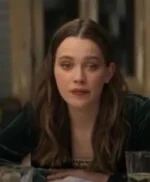 Victoria Pedretti You S02 Ep02 Love Quinn Green Velvet Blazer