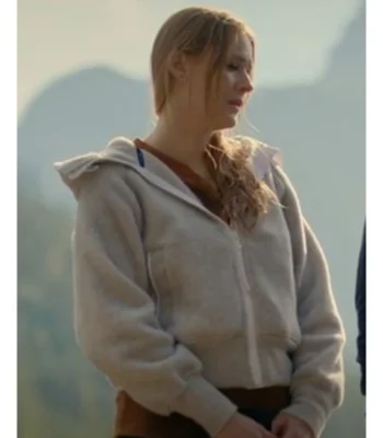 Virgin River S05 Alexandra Breckenridg Grey Hooded Jacket