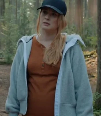 Virgin River S05 Alexandra Breckenridg Grey Hooded Jacket