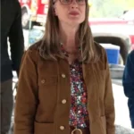 Virgin River S05 Hope McCrea Brown Cotton Jacket