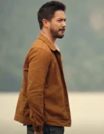 Virgin River S05 Mike Valenzuela Brown Cotton Jacket