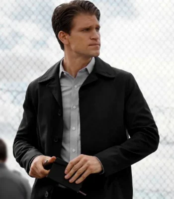 Walker 2021 Liam Walker Black Cotton Coat