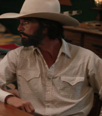 Walker Yellowstone S05 White Printed Shirt