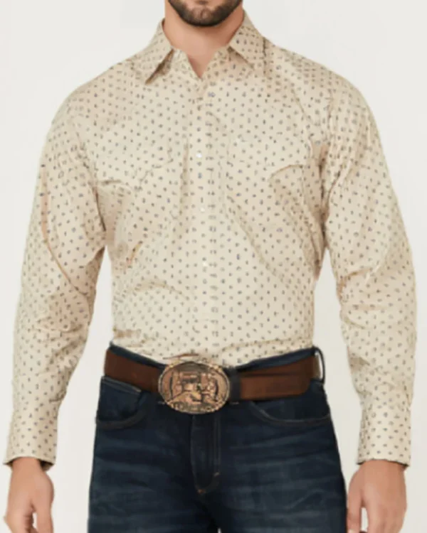 Walker Yellowstone S05 White Printed Shirt