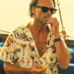 Walton Goggins The White Lotus S03 Printed Shirt