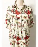 Walton Goggins The White Lotus S03 Printed Shirt