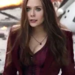 Wanda Maximoff WandaVision Brown Coat
