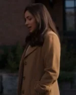 Wanda Wild Cards Brown Wool Coat