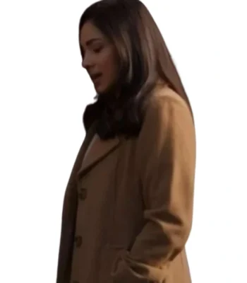 Wanda Wild Cards Brown Wool Coat