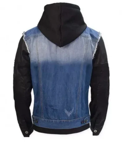 Watch Dogs Game T Bone Grady Denim Jacket With Hood