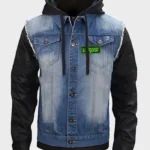 Watch Dogs Game T Bone Grady Denim Jacket With Hood