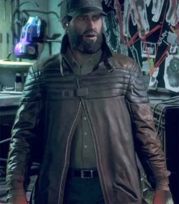 Watch Dogs Legion Bloodline Aiden Pearce Leather Coat
