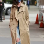 Anne Hathaway WeCrashed Brown Long Coat
