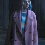 Wednesday 2022 Emma Myers Pink Coat