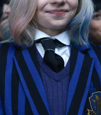 Wednesday 2022 Enid Sinclair Blue Blazer