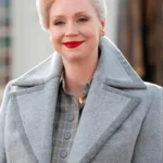 Wednesday 2022 Gwendoline Christie Coat