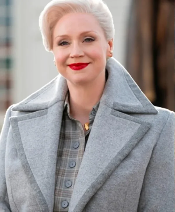 Wednesday 2022 Gwendoline Christie Coat