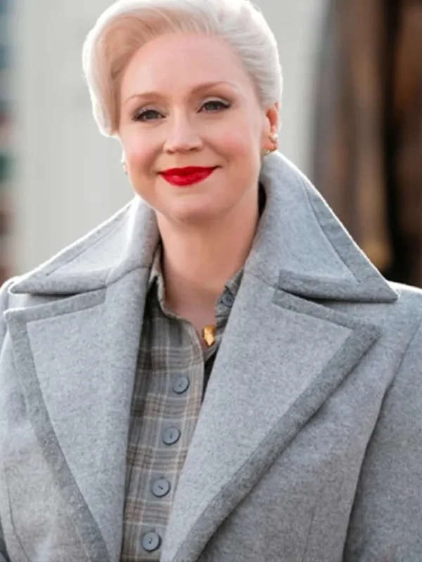 Wednesday 2022 Gwendoline Christie Coat