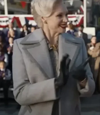 Wednesday 2022 Gwendoline Christie Coat