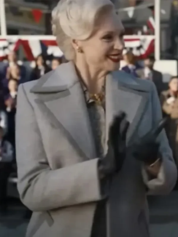 Wednesday 2022 Gwendoline Christie Coat