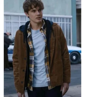 Wednesday 2022 Hunter Doohan Brown Jacket