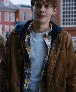 Wednesday 2022 Hunter Doohan Brown Jacket