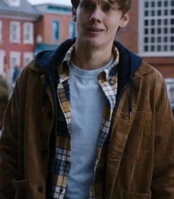 Wednesday 2022 Hunter Doohan Brown Jacket