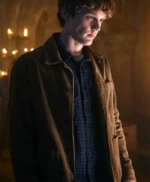 Wednesday 2022 Hunter Doohan Brown Jacket