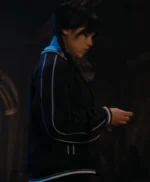 Wednesday 2022 Jenna Ortega Black Bomber Jacket