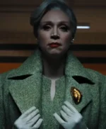Wednesday 2022 Larissa Weems Green Coat