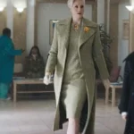 Wednesday 2022 Larissa Weems Green Coat