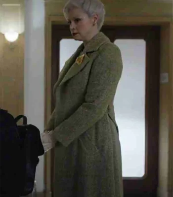 Wednesday 2022 Larissa Weems Green Coat