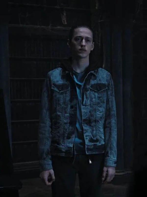 Wednesday 2022 Xavier Thorpe Denim Jacket