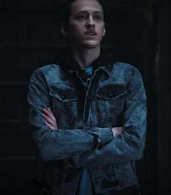 Wednesday 2022 Xavier Thorpe Denim Jacket