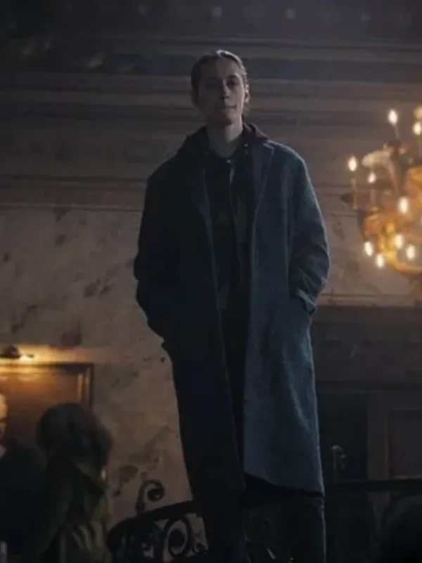 Wednesday 2022 Xavier Thorpe Gray Coat