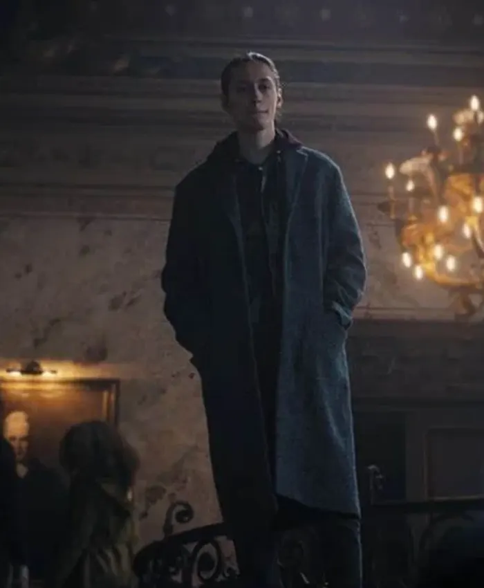 Wednesday 2022 Xavier Thorpe Gray Coat Wednesday 2022 Xavier Thorpe Gray Coat